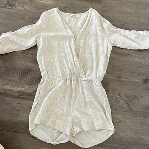 Linen romper